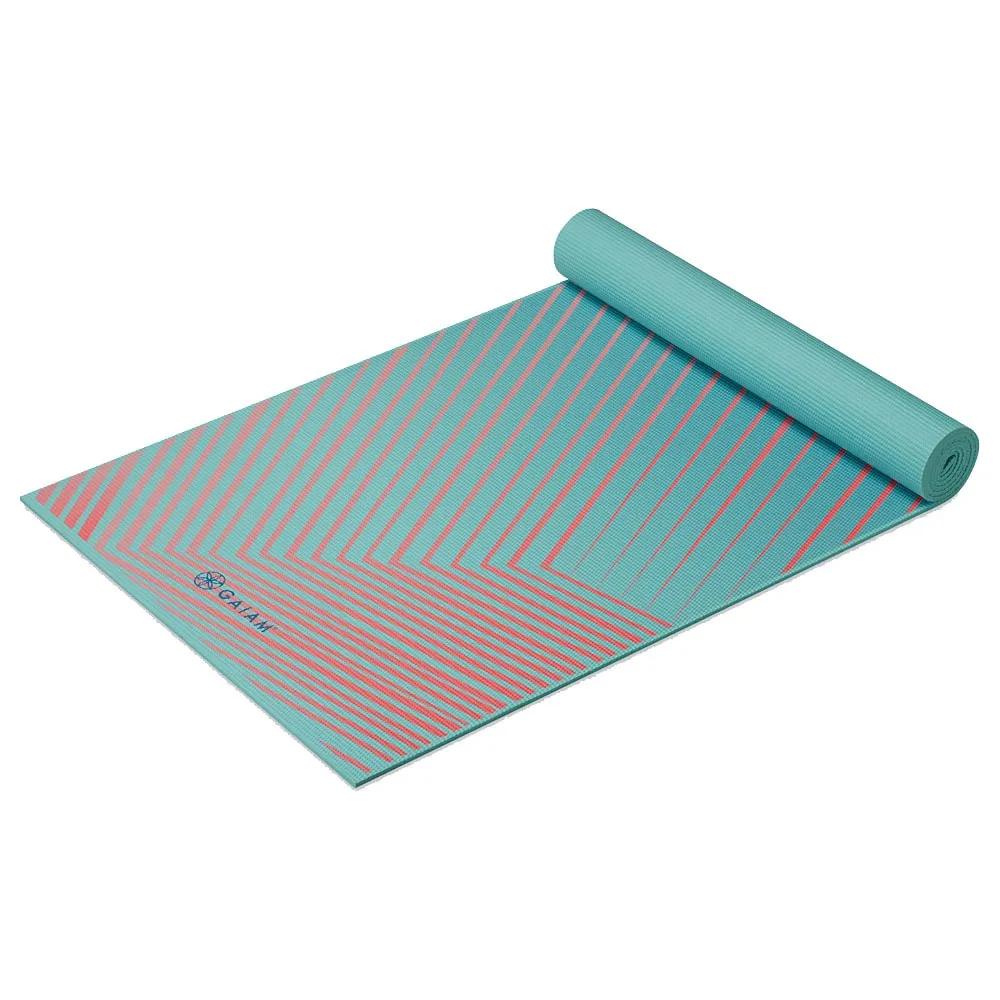 Koop Yogamat - Gaiam Premium Taffy - Blauw / Rood - 018713632838