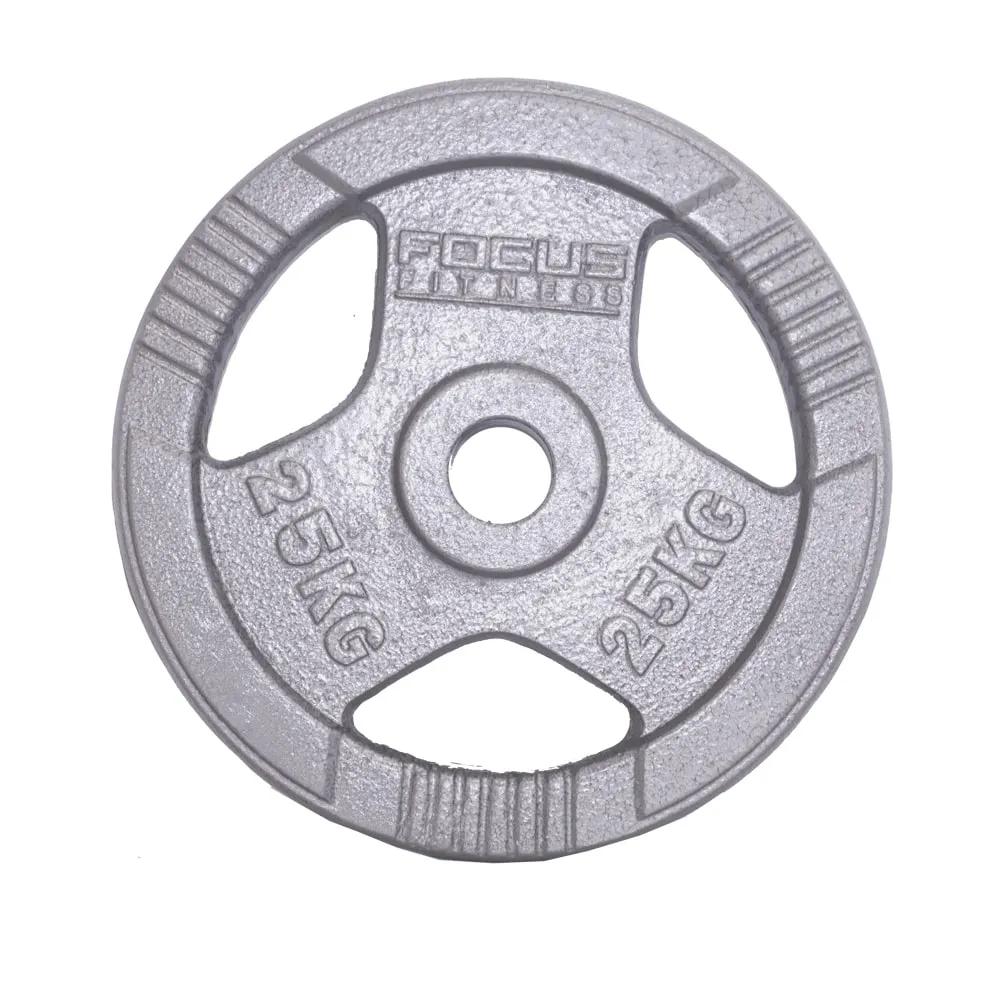 Koop Olympische Halterschijf 50 mm - Focus Fitness Hamerton - 25 kg - Gieti - 8718627092125
