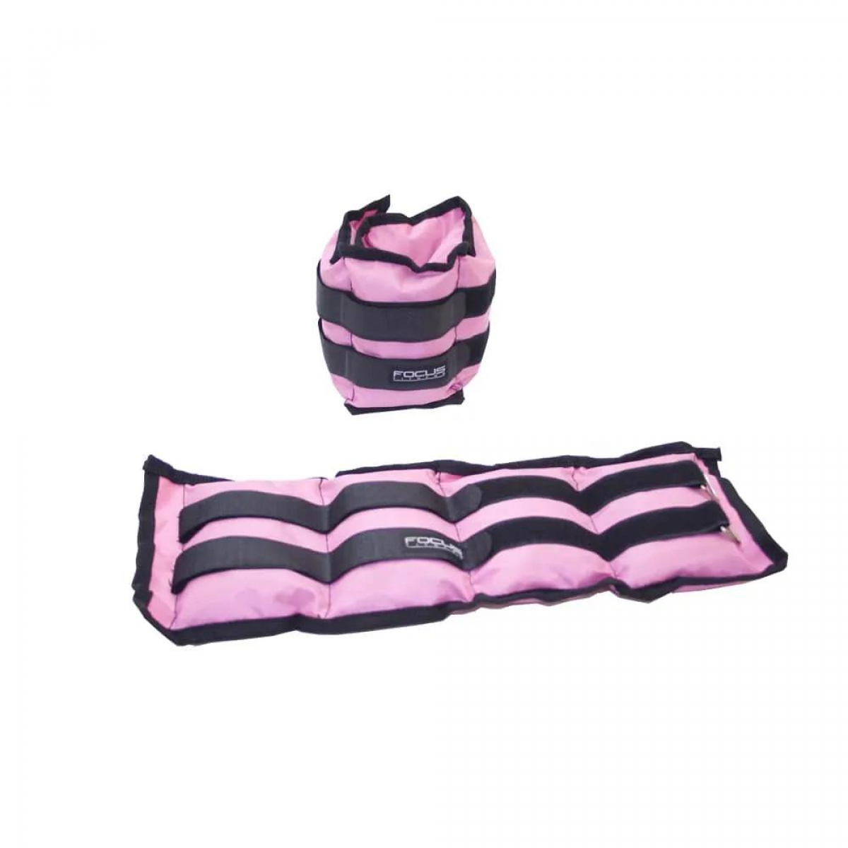 Koop Pols-/enkelgewicht - Focus Fitness - 2 x 1 kg - Roze - 8718627092545