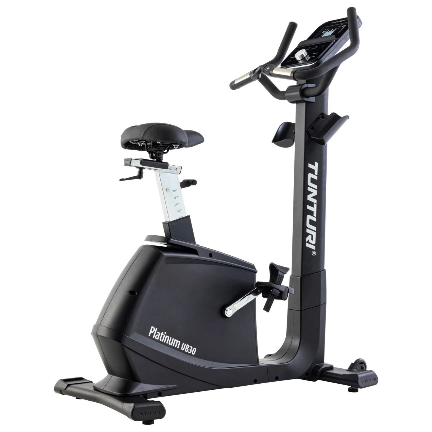 Aanbieding Tunturi Platium UB30 Upright Bike hometrainer bij allesmetsport.nl