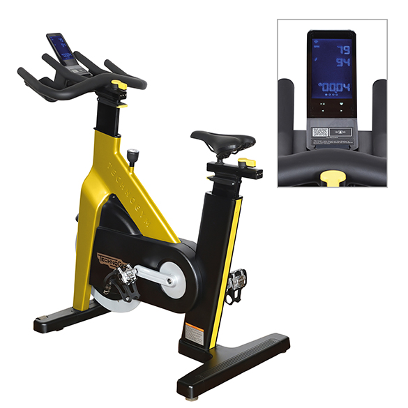 Aanbieding Technogym Group Cycle Connect geel gebruikt bij allesmetsport.nl