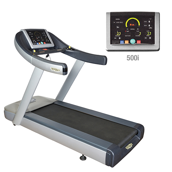 Aanbieding Technogym Loopband Run Now Excite+ 500i zilver gebruikt bij allesmetsport.nl