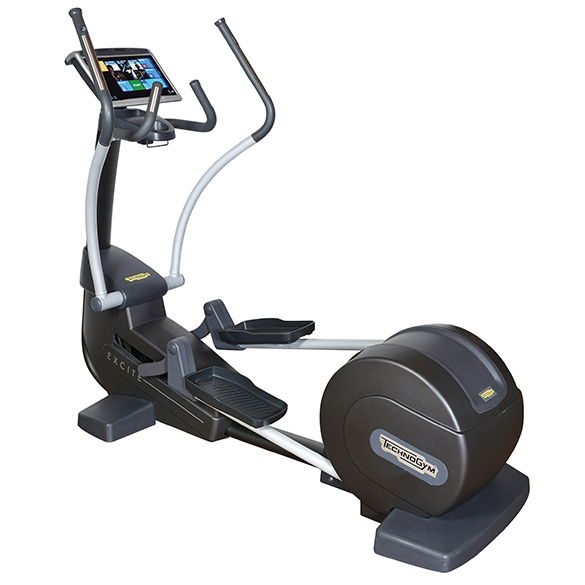 Aanbieding Technogym crosstrainer Excite+ Synchro 700 Unity 3.0 zwart gebruikt bij allesmetsport.nl