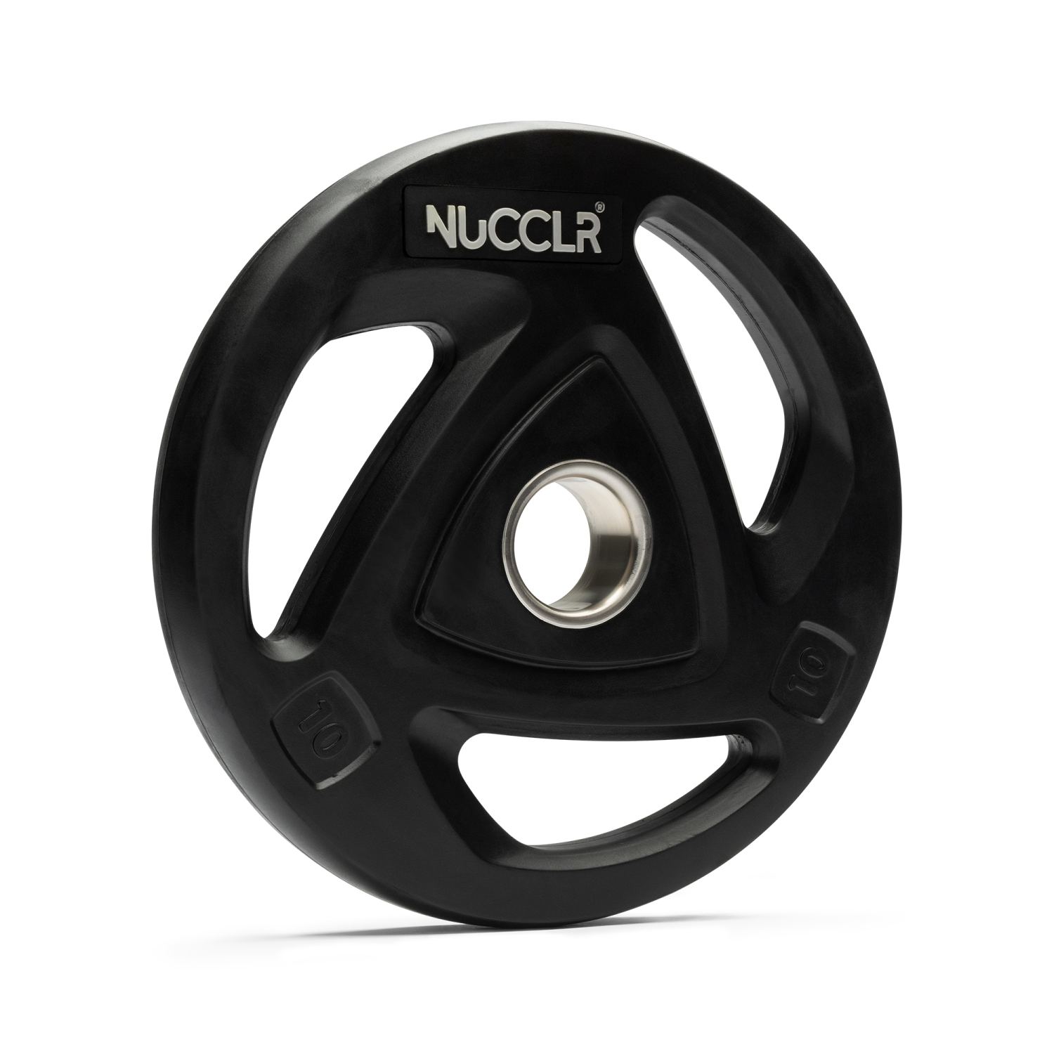 Aanbieding NUCCLR rubber halterschijf 10 KG bij allesmetsport.nl