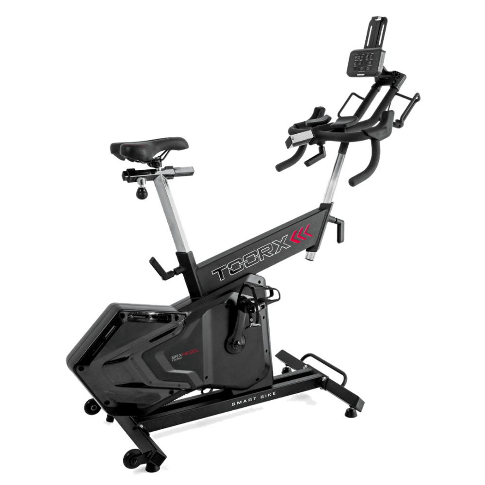 Aanbieding Toorx fitness SRX-rebel smart bike bij allesmetsport.nl