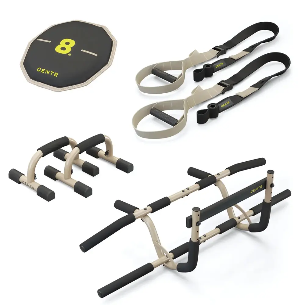 Aanbieding Centr strenght training kit bij allesmetsport.nl