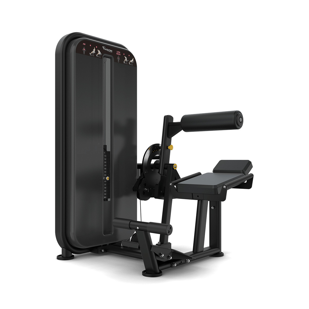 Aanbieding Vision Fitness ab/low back bij allesmetsport.nl