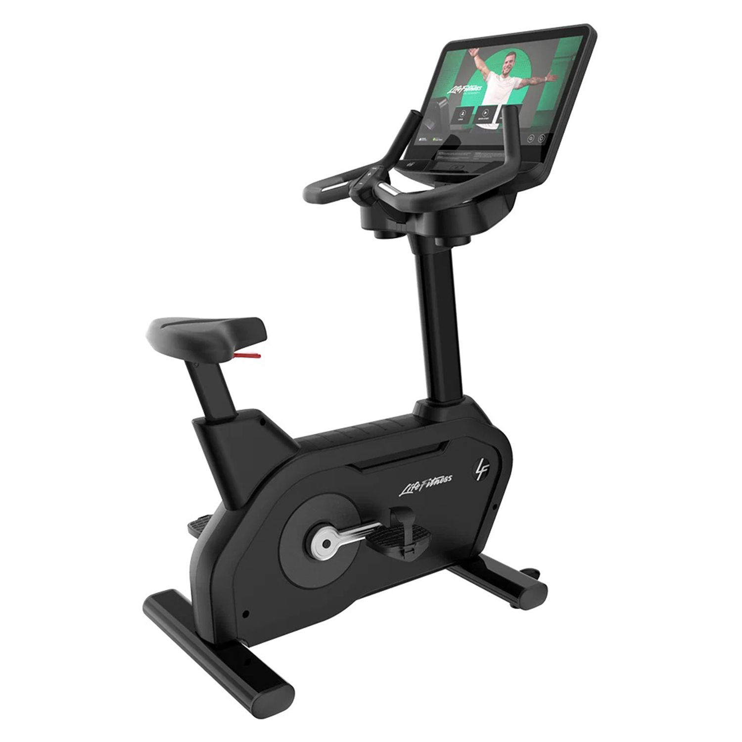 Aanbieding Life Fitness hometrainer Upright LifeCycle Club Series+ SE 24 inch bij allesmetsport.nl