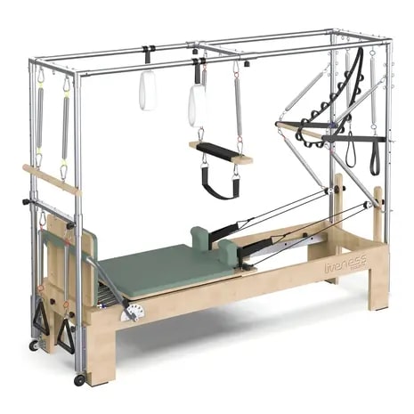 Aanbieding Toorx Professional Eikenhout Cadillac Reformer PTX 6000 Green Tea bij allesmetsport.nl