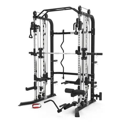 Aanbieding Toorx Professional 3-in-1 Smith Machine Rack bij allesmetsport.nl