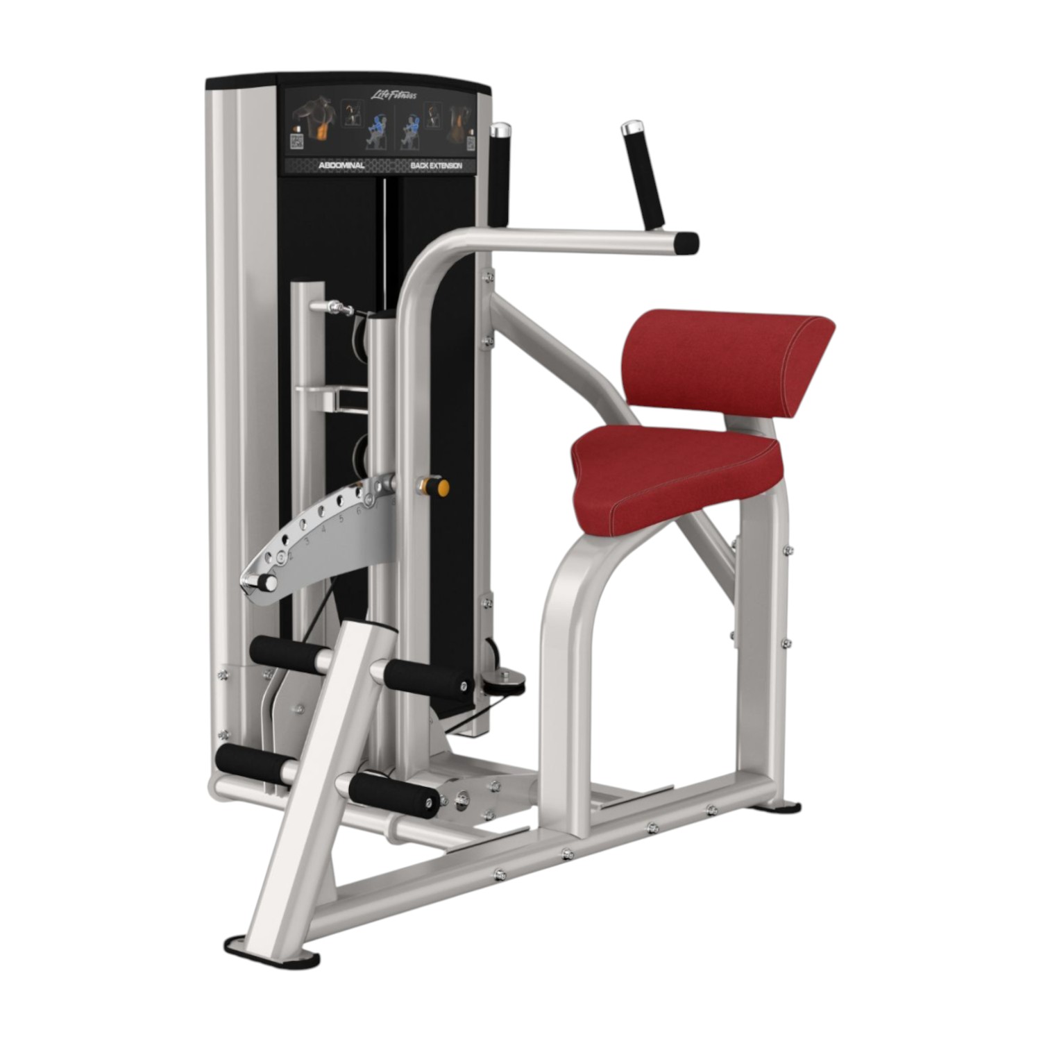 Aanbieding Life Fitness Axiom series abdominal/back extension bij allesmetsport.nl