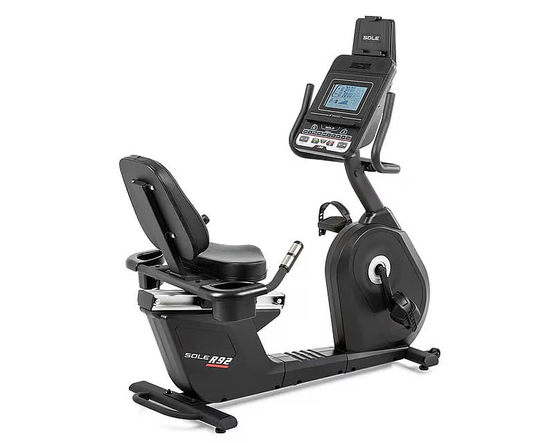 Aanbieding Sole Fitness ligfiets R92 gebruikt bij allesmetsport.nl