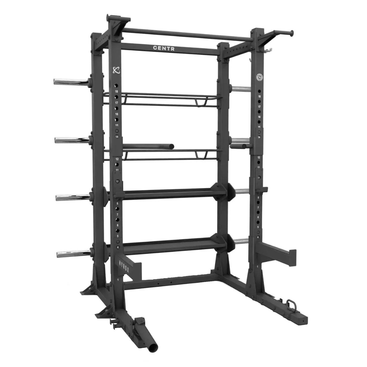 Aanbieding Centr Hyrox Half Rack bij allesmetsport.nl