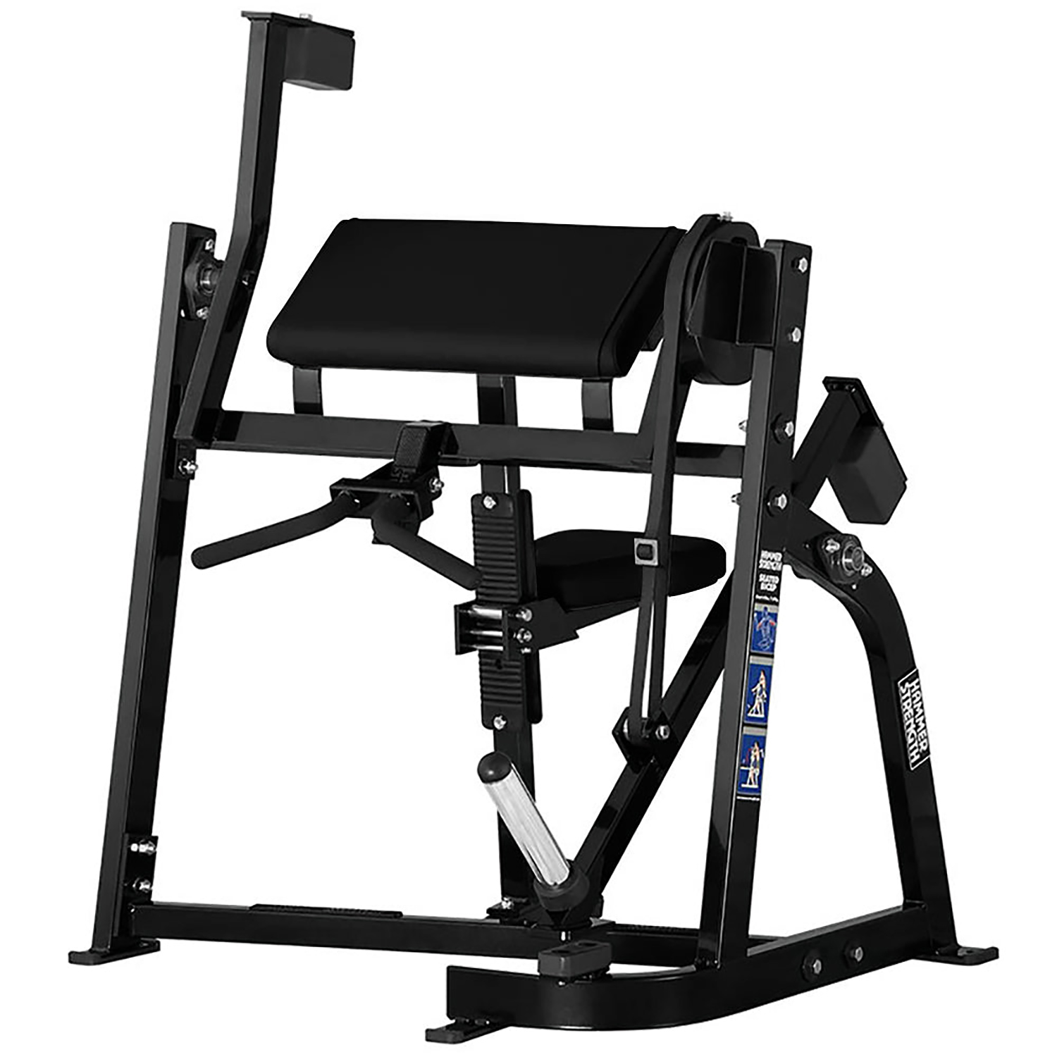 Aanbieding Hammer Strength Plate Loaded Seated Biceps bij allesmetsport.nl