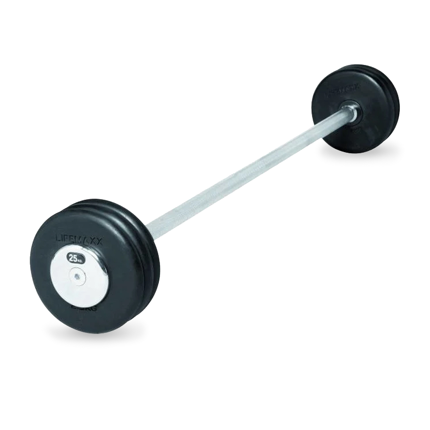 Aanbieding Lifemaxx Straight Barbell 14 kg bij allesmetsport.nl
