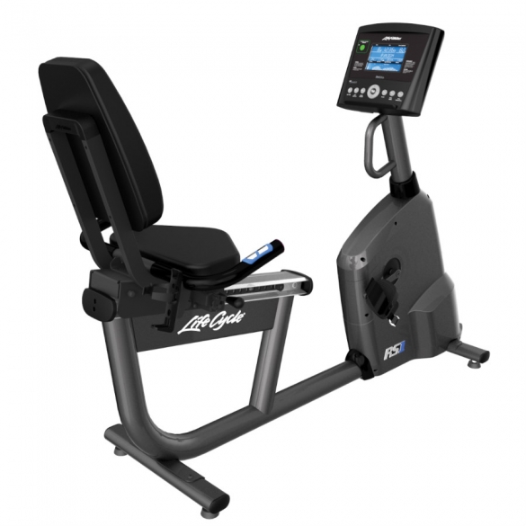 Aanbieding Life Fitness ligfiets RS1 recumbent LifeCycle Go console bij allesmetsport.nl