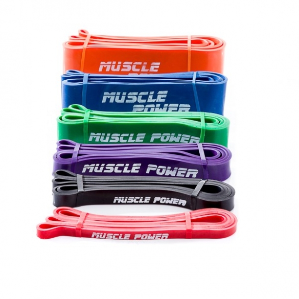 Aanbieding Muscle Power Power Band Complete set MP1401 bij allesmetsport.nl