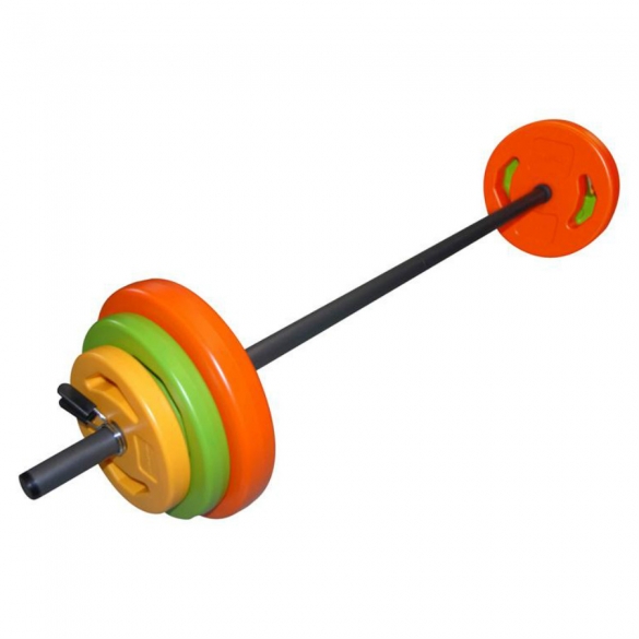 Aanbieding Tunturi Aerobic Pump Set 20 KG 14TUSCL353 bij allesmetsport.nl