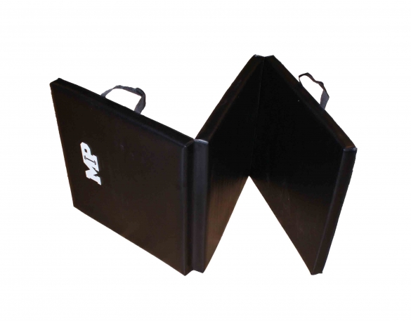 Aanbieding Muscle Power Tri Fold Mat Zwart MP1456 bij allesmetsport.nl