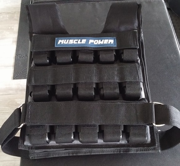 Aanbieding Muscle Power Gewichtsvest 30 kg MP1219 bij allesmetsport.nl