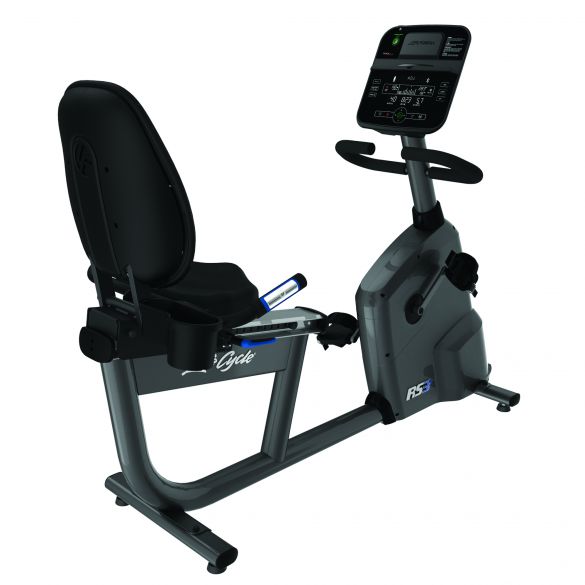 Aanbieding Life Fitness ligfiets RS3 recumbent Track Connect 2.0 bij allesmetsport.nl