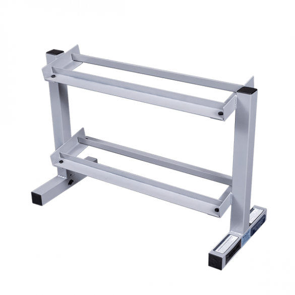 Aanbieding Body-Solid 2 laags dumbbell rek bij allesmetsport.nl