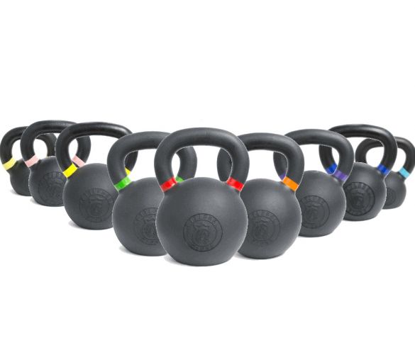 Aanbieding Lifemaxx Crossmaxx Powdercoated Kettlebell 32 kg bij allesmetsport.nl