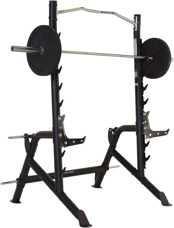 Aanbieding Inspire Squat Rack met optrekstang en verstelbare safeties bij allesmetsport.nl