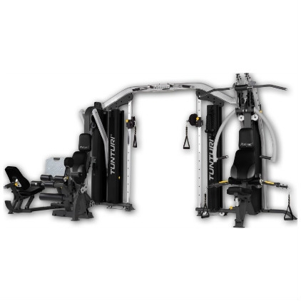 Aanbieding Tunturi Platinum 4 in1 Strength Station Homegym complete bij allesmetsport.nl