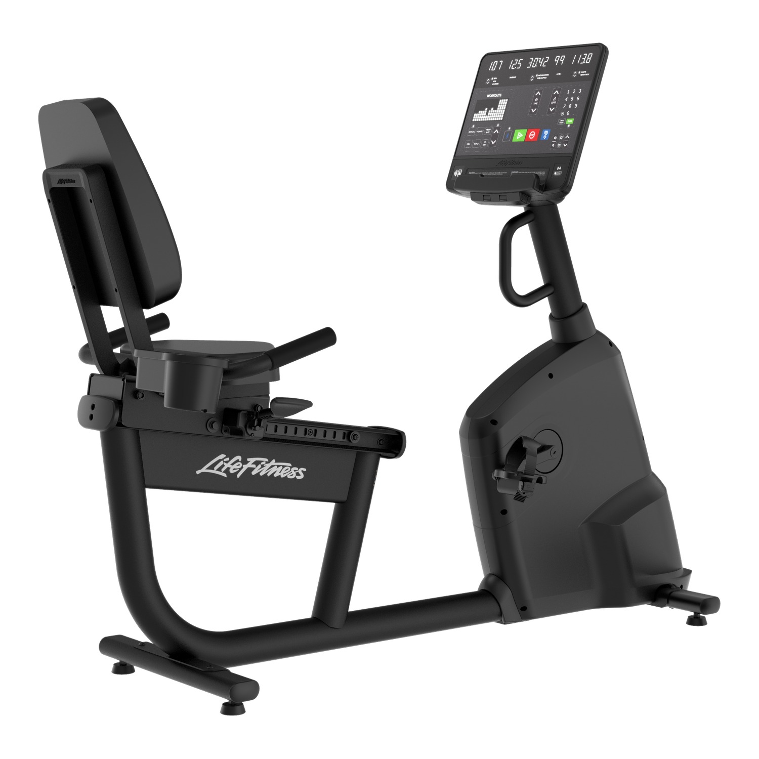 Aanbieding Life Fitness Atmos Home ligfiets SL console bij allesmetsport.nl
